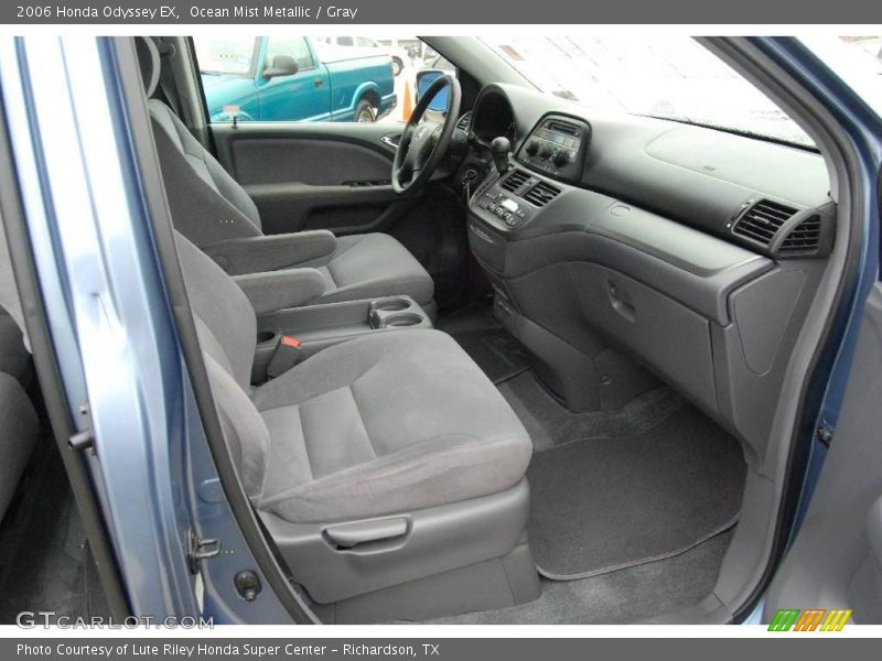 Ocean Mist Metallic / Gray 2006 Honda Odyssey EX