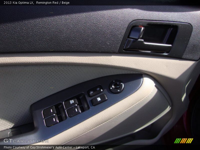 Remington Red / Beige 2013 Kia Optima LX
