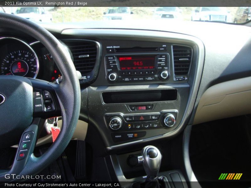 Remington Red / Beige 2013 Kia Optima LX