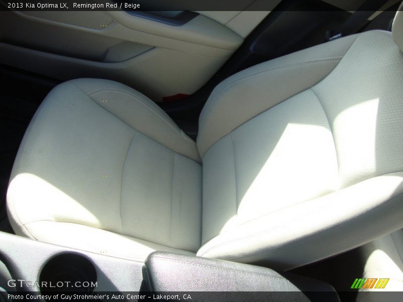 Remington Red / Beige 2013 Kia Optima LX
