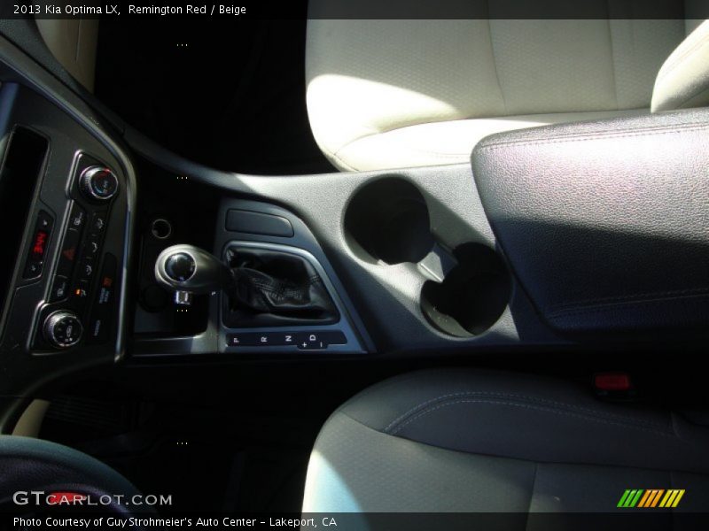 Remington Red / Beige 2013 Kia Optima LX