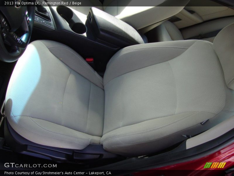 Remington Red / Beige 2013 Kia Optima LX