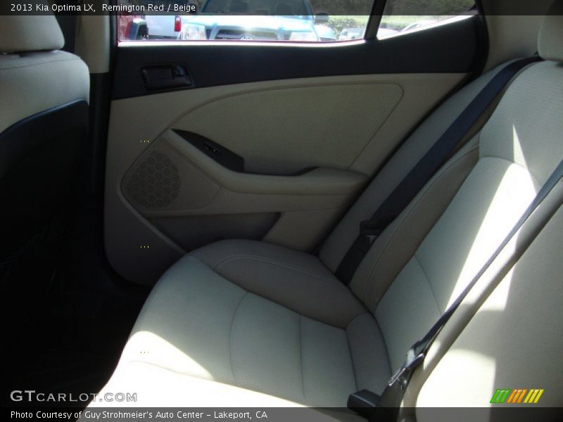 Remington Red / Beige 2013 Kia Optima LX
