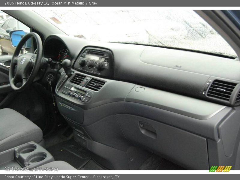 Ocean Mist Metallic / Gray 2006 Honda Odyssey EX