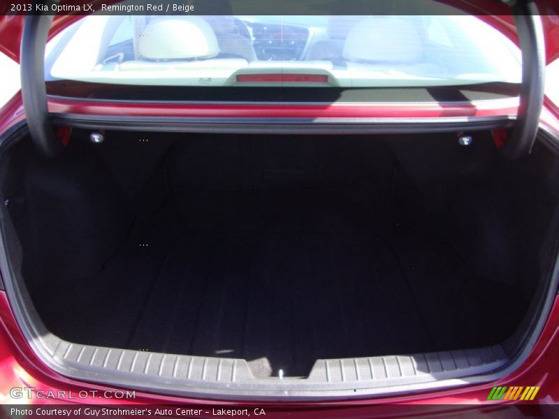 Remington Red / Beige 2013 Kia Optima LX