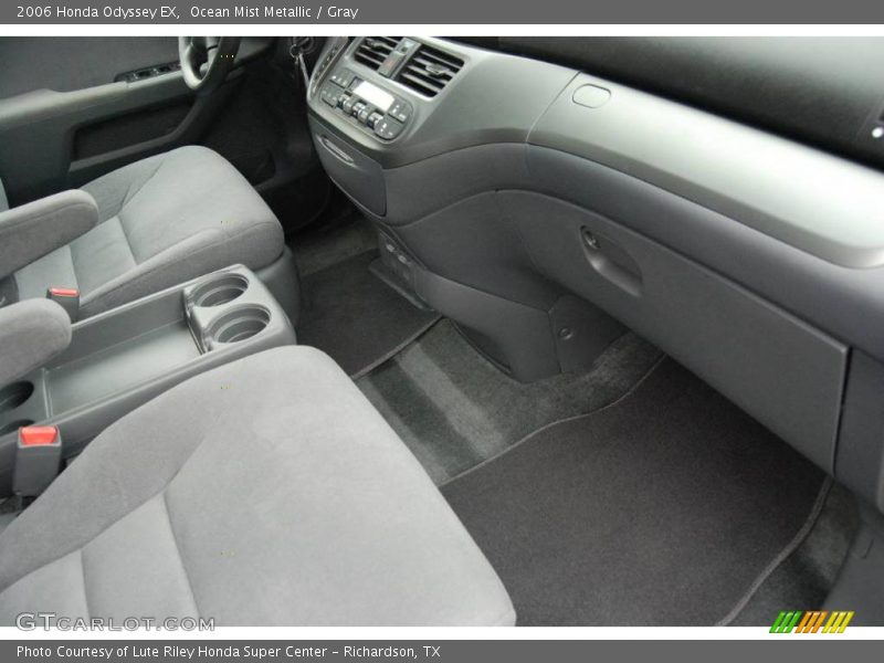 Ocean Mist Metallic / Gray 2006 Honda Odyssey EX