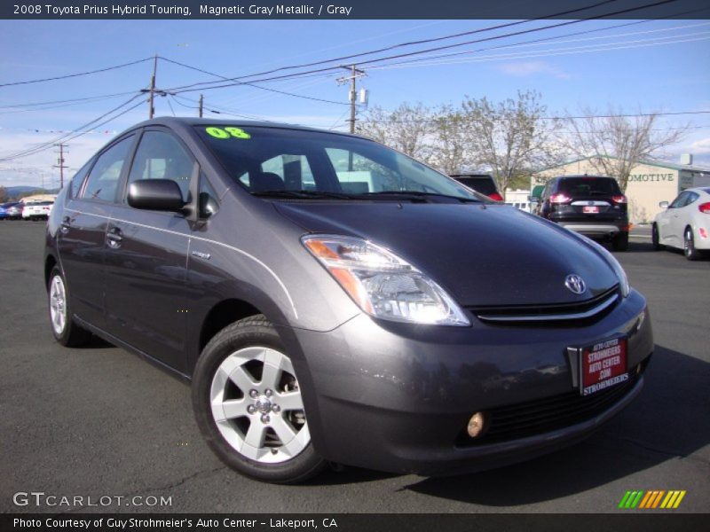 Magnetic Gray Metallic / Gray 2008 Toyota Prius Hybrid Touring