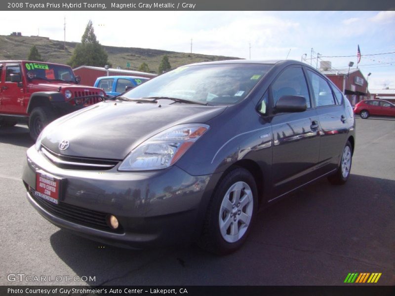 Magnetic Gray Metallic / Gray 2008 Toyota Prius Hybrid Touring