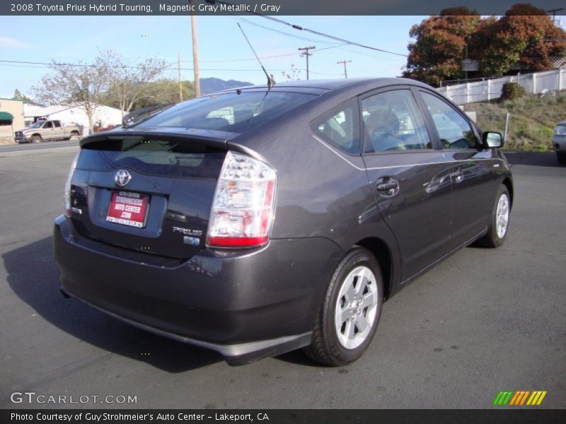Magnetic Gray Metallic / Gray 2008 Toyota Prius Hybrid Touring