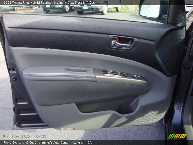 Magnetic Gray Metallic / Gray 2008 Toyota Prius Hybrid Touring