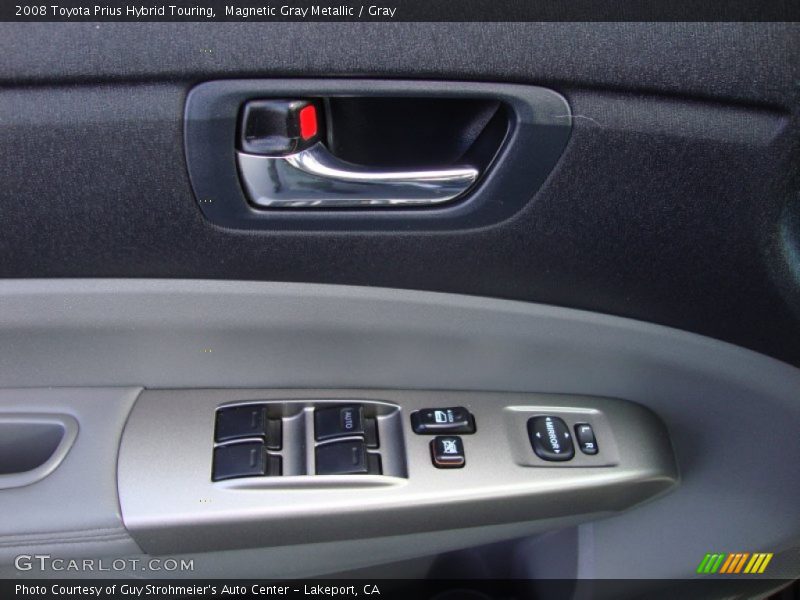 Magnetic Gray Metallic / Gray 2008 Toyota Prius Hybrid Touring