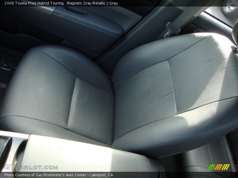 Magnetic Gray Metallic / Gray 2008 Toyota Prius Hybrid Touring
