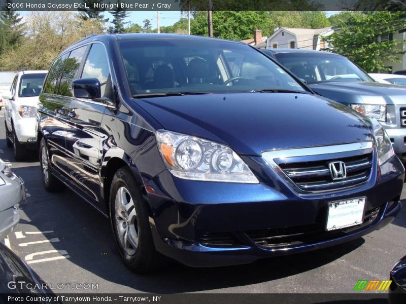 Honda odyssey midnight blue paint #1