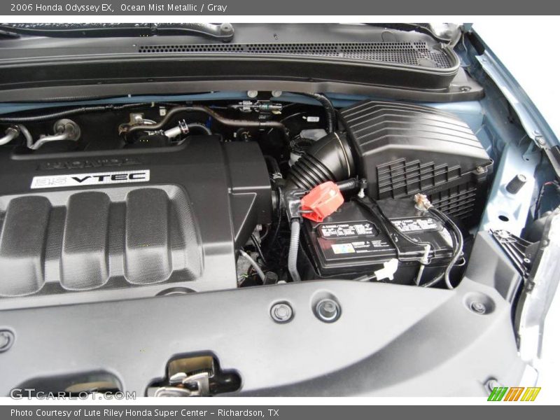 Ocean Mist Metallic / Gray 2006 Honda Odyssey EX
