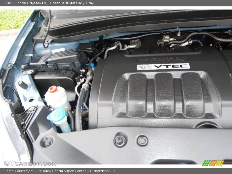 Ocean Mist Metallic / Gray 2006 Honda Odyssey EX