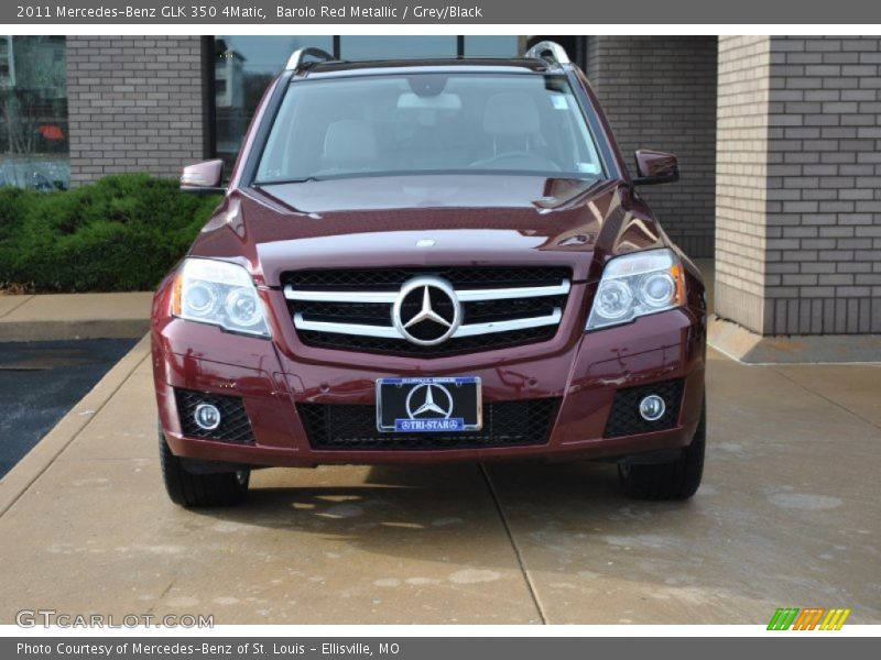 Barolo Red Metallic / Grey/Black 2011 Mercedes-Benz GLK 350 4Matic