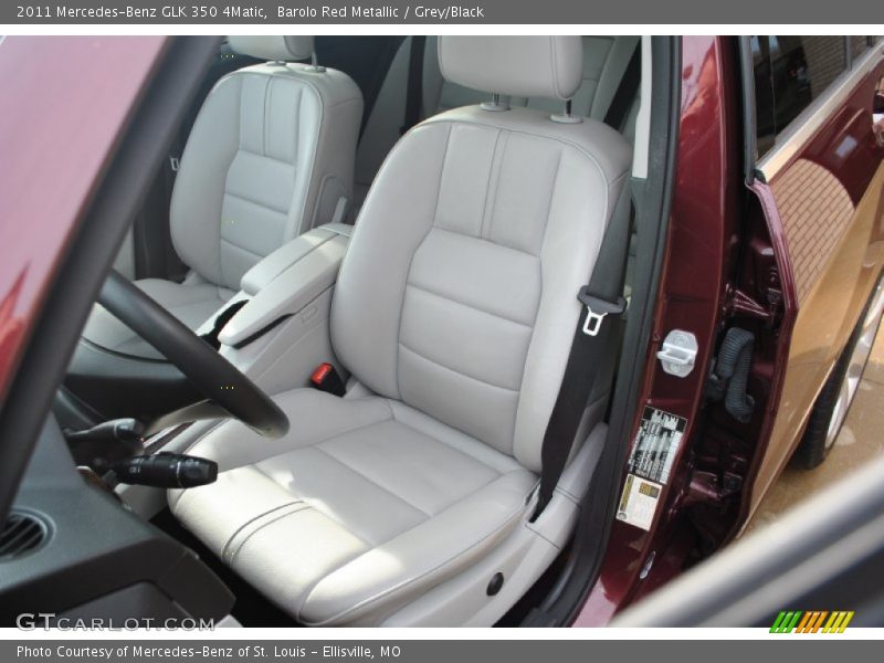 Barolo Red Metallic / Grey/Black 2011 Mercedes-Benz GLK 350 4Matic