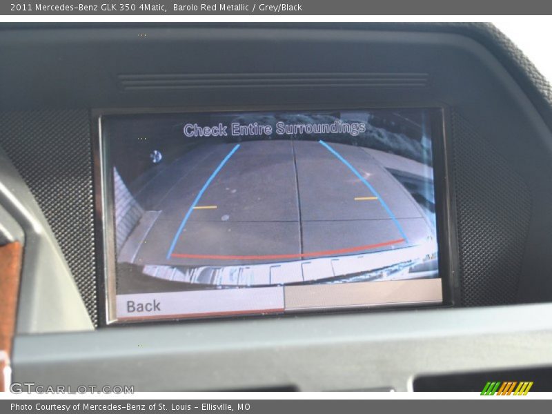 Barolo Red Metallic / Grey/Black 2011 Mercedes-Benz GLK 350 4Matic