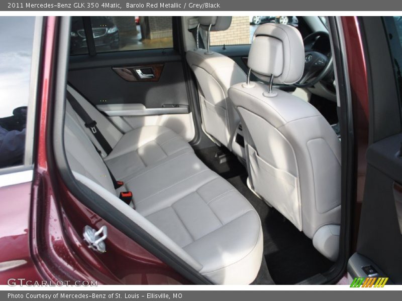 Barolo Red Metallic / Grey/Black 2011 Mercedes-Benz GLK 350 4Matic