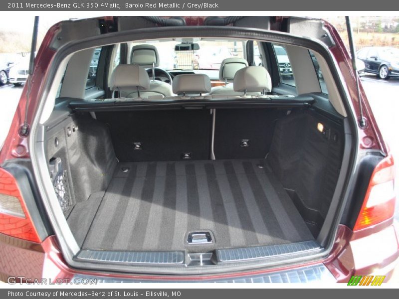 Barolo Red Metallic / Grey/Black 2011 Mercedes-Benz GLK 350 4Matic