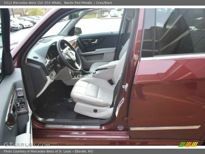 Barolo Red Metallic / Grey/Black 2011 Mercedes-Benz GLK 350 4Matic