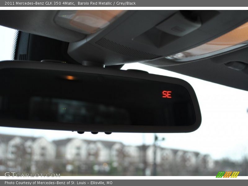 Barolo Red Metallic / Grey/Black 2011 Mercedes-Benz GLK 350 4Matic