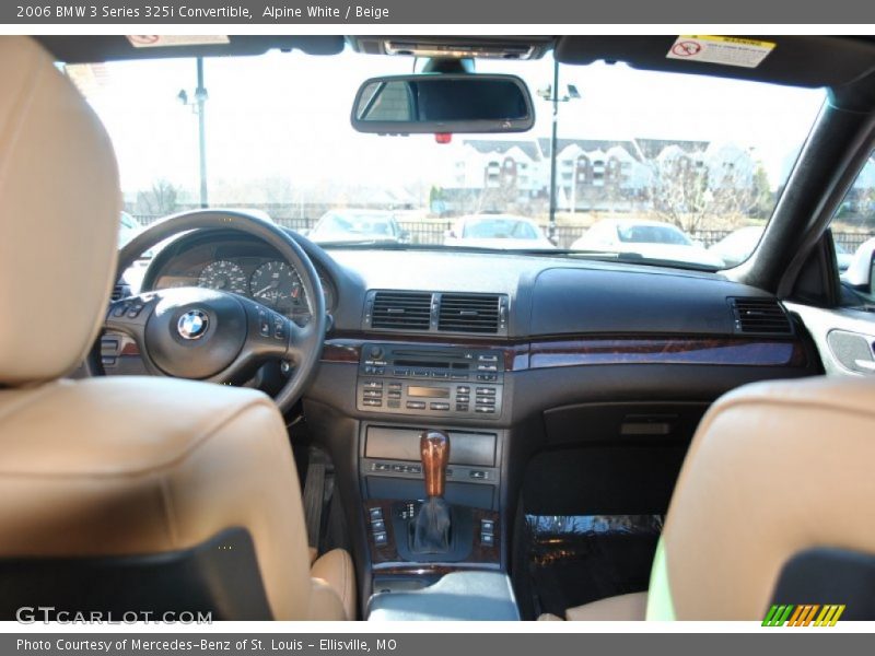 Alpine White / Beige 2006 BMW 3 Series 325i Convertible