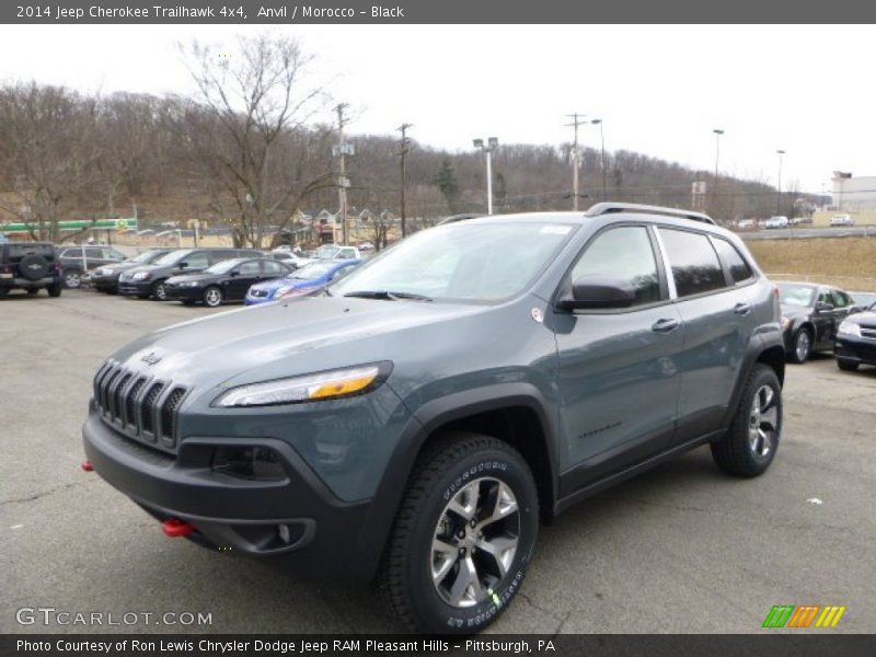 Anvil / Morocco - Black 2014 Jeep Cherokee Trailhawk 4x4