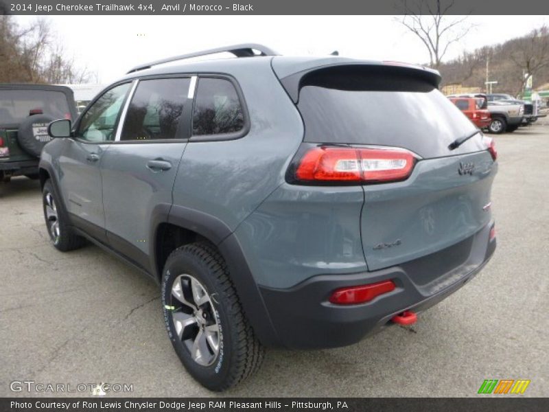 Anvil / Morocco - Black 2014 Jeep Cherokee Trailhawk 4x4