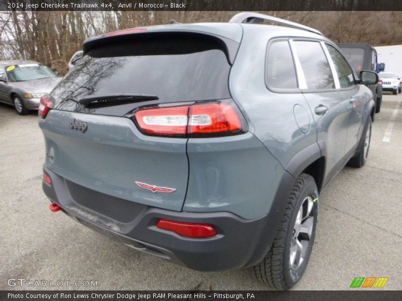 Anvil / Morocco - Black 2014 Jeep Cherokee Trailhawk 4x4
