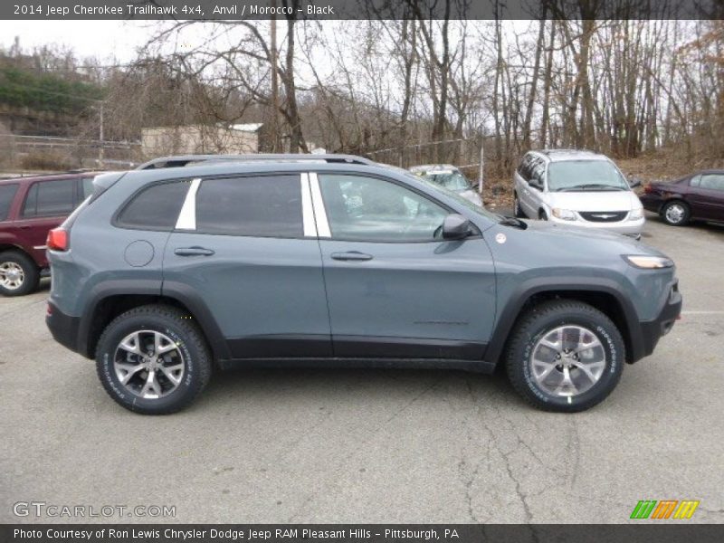 Anvil / Morocco - Black 2014 Jeep Cherokee Trailhawk 4x4