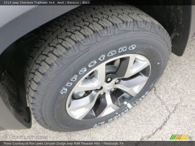 Anvil / Morocco - Black 2014 Jeep Cherokee Trailhawk 4x4