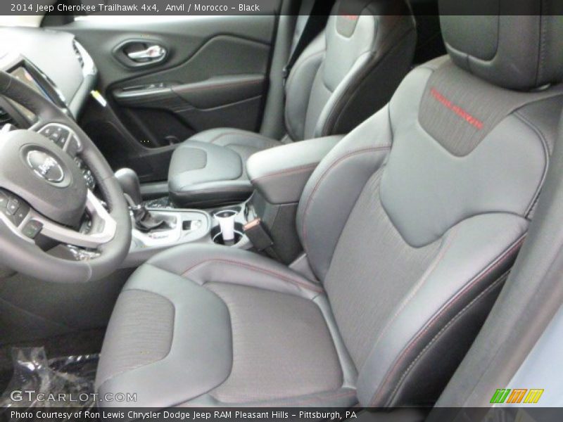 Anvil / Morocco - Black 2014 Jeep Cherokee Trailhawk 4x4