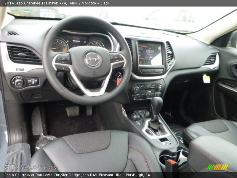 Anvil / Morocco - Black 2014 Jeep Cherokee Trailhawk 4x4