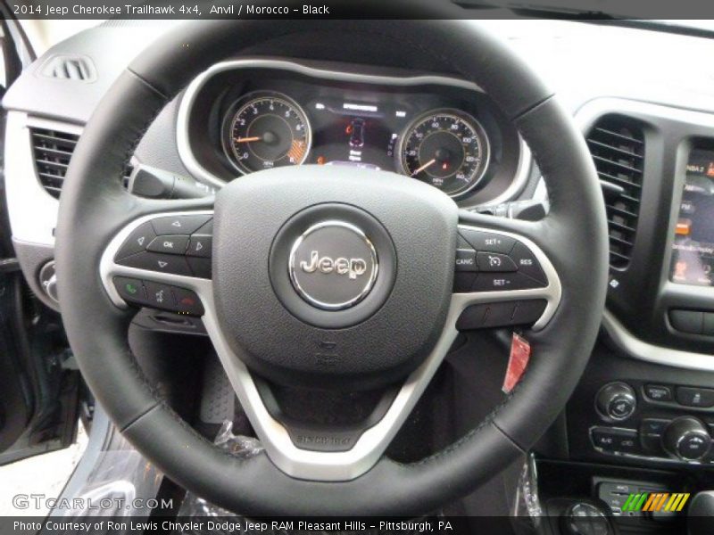 Anvil / Morocco - Black 2014 Jeep Cherokee Trailhawk 4x4