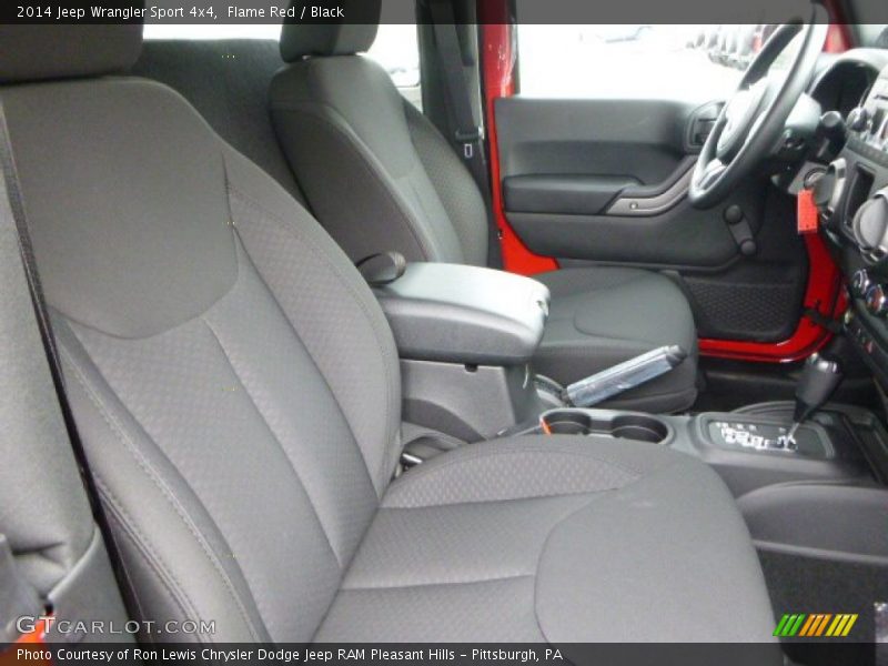 Flame Red / Black 2014 Jeep Wrangler Sport 4x4
