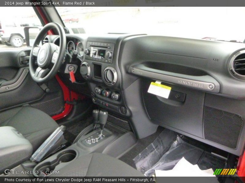 Flame Red / Black 2014 Jeep Wrangler Sport 4x4