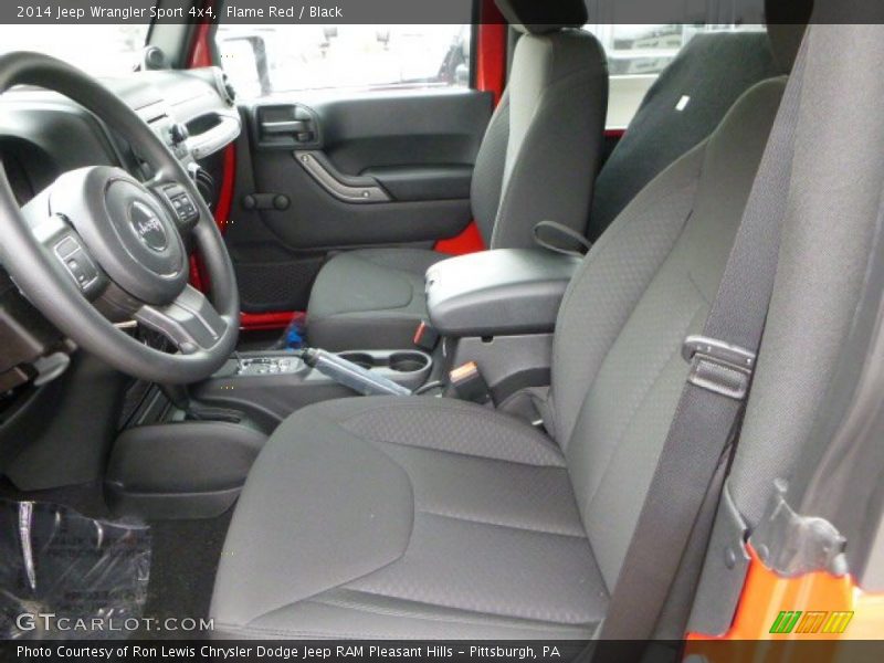 Flame Red / Black 2014 Jeep Wrangler Sport 4x4