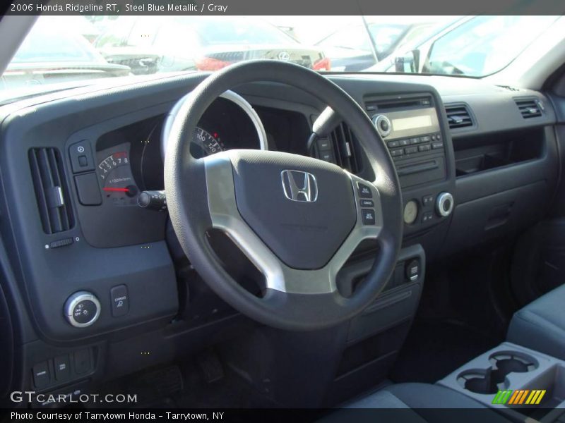 Steel Blue Metallic / Gray 2006 Honda Ridgeline RT