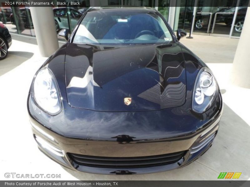 Black / Black 2014 Porsche Panamera 4