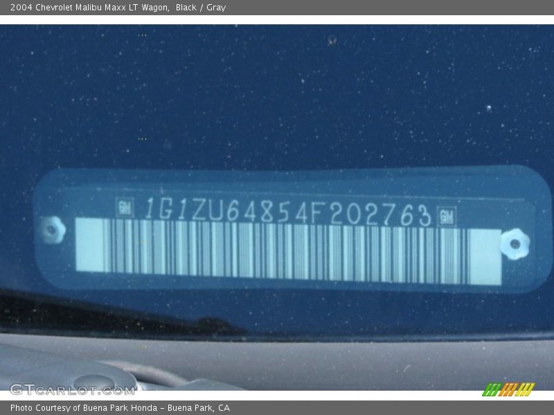 Black / Gray 2004 Chevrolet Malibu Maxx LT Wagon