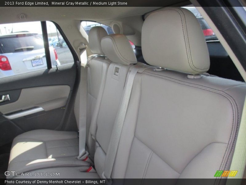Mineral Gray Metallic / Medium Light Stone 2013 Ford Edge Limited