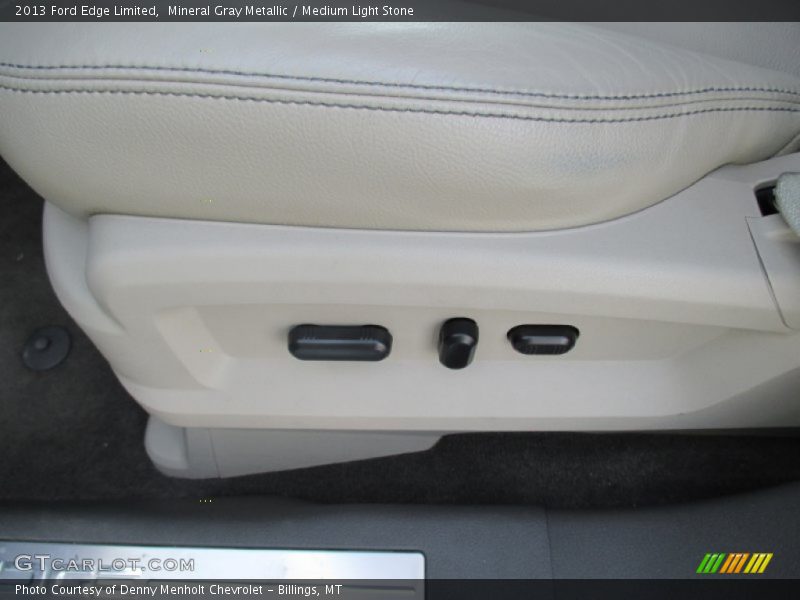 Mineral Gray Metallic / Medium Light Stone 2013 Ford Edge Limited