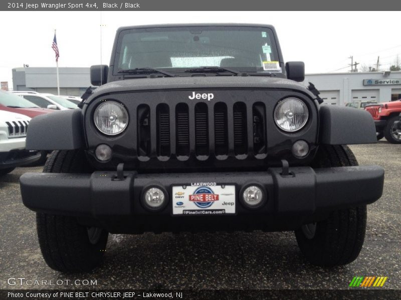 Black / Black 2014 Jeep Wrangler Sport 4x4