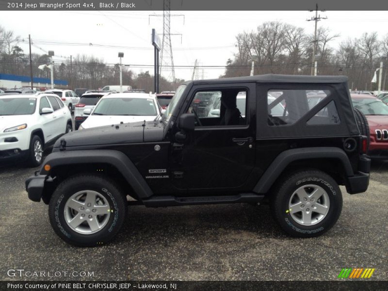 Black / Black 2014 Jeep Wrangler Sport 4x4