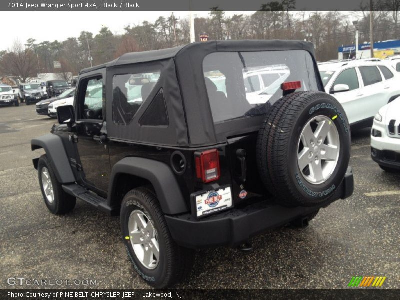 Black / Black 2014 Jeep Wrangler Sport 4x4