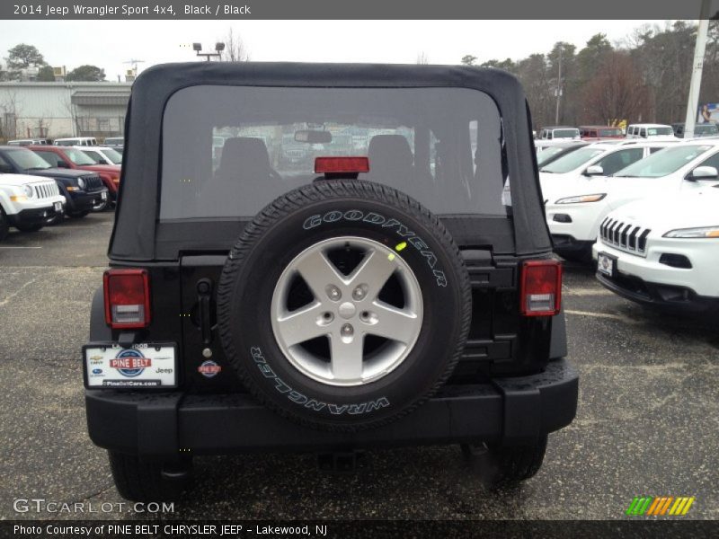 Black / Black 2014 Jeep Wrangler Sport 4x4