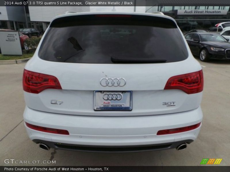 Glacier White Metallic / Black 2014 Audi Q7 3.0 TFSI quattro S Line Package