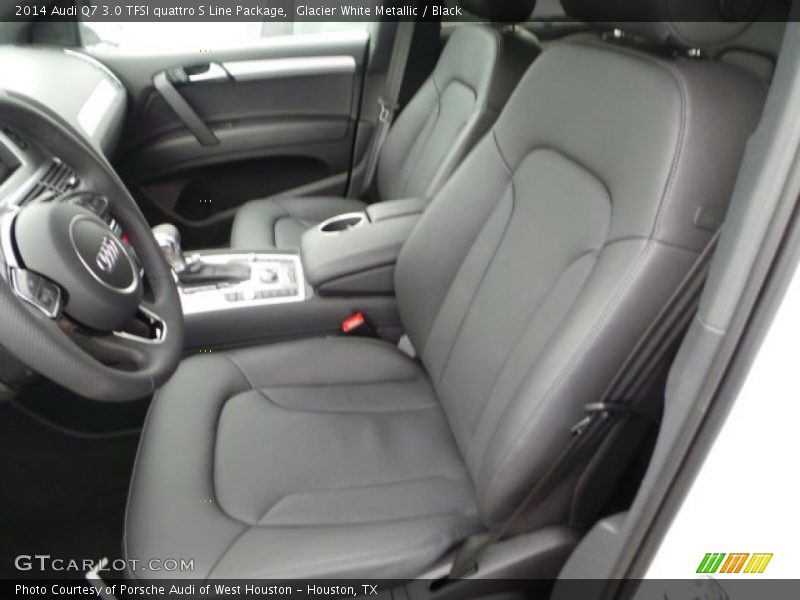 Glacier White Metallic / Black 2014 Audi Q7 3.0 TFSI quattro S Line Package