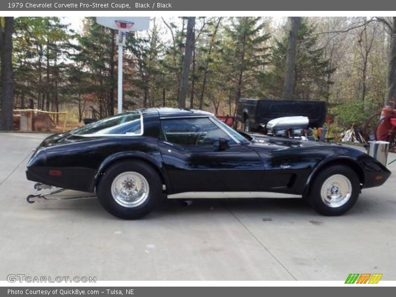 Black / Black 1979 Chevrolet Corvette Pro-Street Coupe
